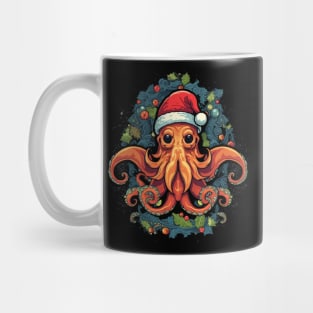 Octopus Christmas Mug